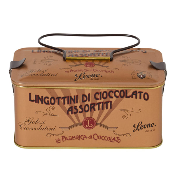 Leone Assorted ChocoLingots Tin